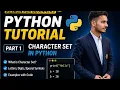 About Character set in Python