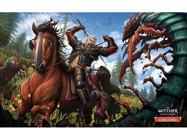 The Witcher Wild Hunt: Blood &amp; Wine - TIME-LAPSE