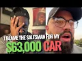 Man Blindly Signs A 63 000 Auto Loan at 14 Interest for 72 Months
