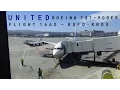 United 737-900ER N69816 UA1660 San Francisco to Raleigh Full Flight BFF S2 E2