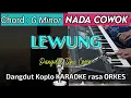 Download Lagu LEWUNG - Versi Dangdut Koplo KARAOKE rasa ORKES || Nada Cowok