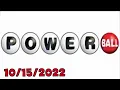 Powerball winning numbers - 2022