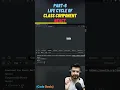 What is the getSnapshotBeforeUpdate in life cycle reactjs