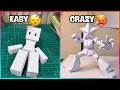 Level 1 to 100 Paper Crafts From Simple to Genius