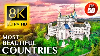 أعلى 50 أجمل البلدان في العالم 8K ULTRA HD نصائح السفر والأماكن السياحية 