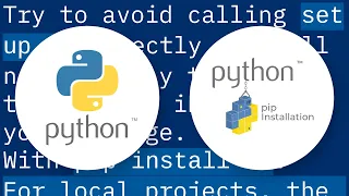 pip install -editable vs python setup py develop