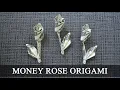 My MONEY ROSE Beautiful Dollar Origami Tutorial DIY by NProkuda