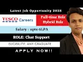 Tesco Hiring 2025 Chat Support Any Graduate Eligible Salary up to 6 LPA Full-Time Hybrid Role