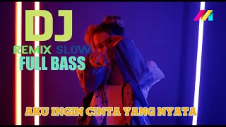 Download Dj Remix Slow Full Bass - Aku Ingin Cinta Yang Nyata (Dj Santuy) Karaoke MP3