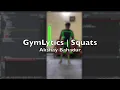 GymLytics Squat Version II Machine Learning OpenCV Akshay Bahadur