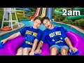 Download Lagu We Snuck Into a Waterpark OVERNIGHT