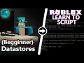 Roblox Scripting Tutorial - Datastores Saving a players Data