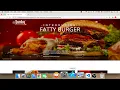 Step by step create an eCommerce website for Beginners using PHP - Part 1 Burger King Website
