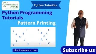Pattern Printing Python Programming Cross TCS NQT