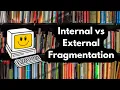 Optimizing Memory Internal vs External Fragmentation Explained with a Library Analogy