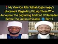 Lagu 📍 My View On Alfa Tolhah Ògbómọ̀ṣọ́’s Statement Regarding Killing Those Who Announce .......💠 Part 1
