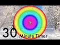 30 Minute Winter Radial Timer