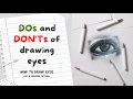 Stop Making These Common Mistakes When Drawing Eyes