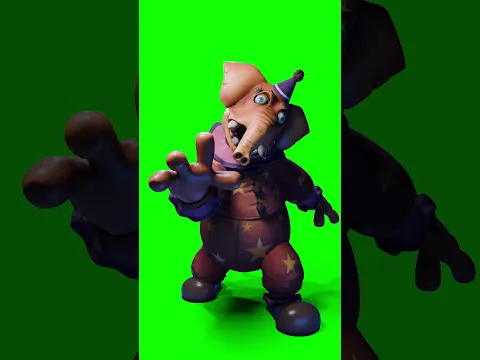 Orville Elephant Mascot FNaF Workshop Animation | Green Screen