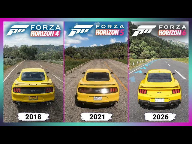 Forza Horizon 6 vs Forza Horizon 5 vs Forza Horizon 4 | Deep Dive Comparison
