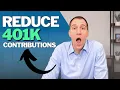 Smart Retirement Moves When to Cut 401k Contributions