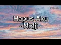 Download Lagu Hapus Aku - Nidji (lyrics)