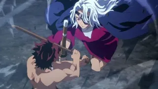 Tanjiro vs Uzui San I Tanjiro passes sound Hashira Demon slayer Hashira Training Arc
