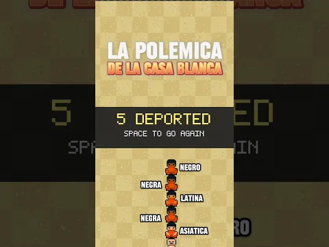 Estados Unidos lanzó un videojuego para deportar inmigrante.
