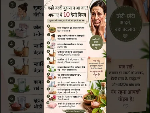 🌟 Budhe Kabhi Nahi Hoge! 10 Magical Tips For Young Skin Forever 🤫✨