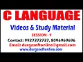 9 C Language Basic Programs on input functions output functions operators By Saheb Sir