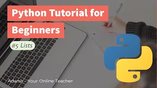 Lists in Python Python Tutorial for Beginners