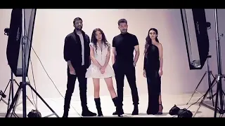 كواليس جلسة تصوير مسلسل إبنة السفير 