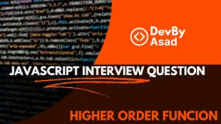 JavaScript Interview Question What is a Higher Order Function Explained with Examples