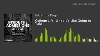 College Life What It s Like Going to Yale