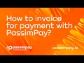 How to invoice for payment with PassimPay