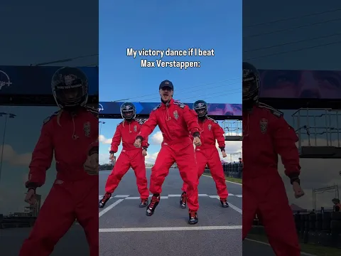 Victory dance on Max Verstappen - Max vs 100 #maxverstappen #viral #trend
