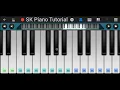 Tera Hua Sahiba (Musafir Cafe) Garvit Soni, Hansika Pareek - Mobile Perfect Piano Tutorial