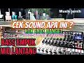 CEK SOUND DANGDUT BASS EMPUK TERBARU 