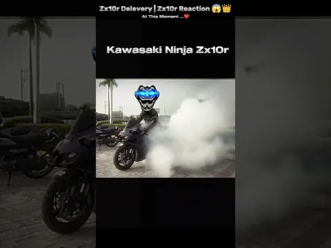 Zx10r Delevery | zx10r reaction π±π #rider #zx10r #bikerider #shorts