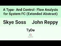 TyDe24 A Type - And Control