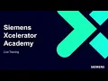 Siemens Xcelerator Academy Training