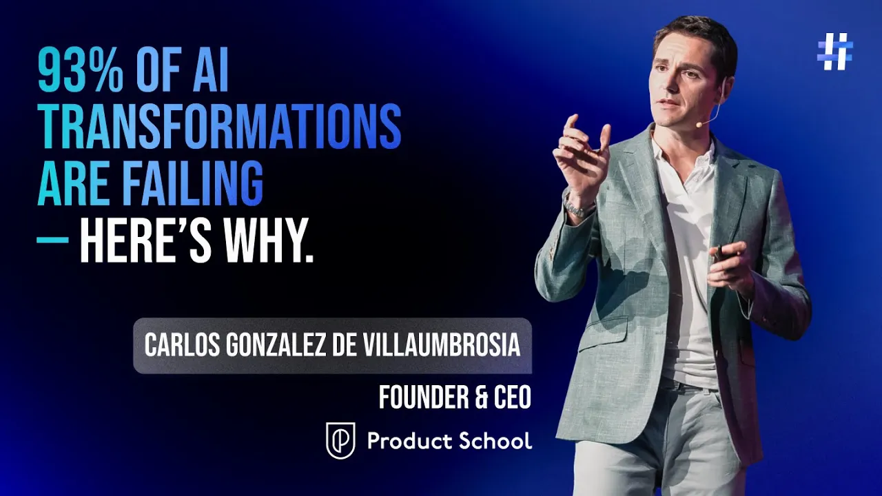 Transforming Your Product Team from AI-Curious to AI-Native - YouTube thumbnail