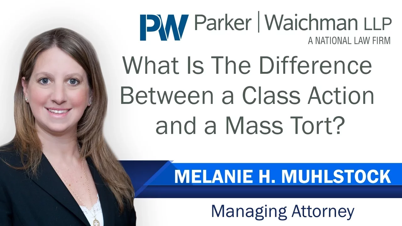 The Differences Between A Mass Tort & A Class Action Lawsuit - NY Lawyer Melanie Muhlstock explains
