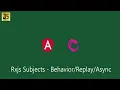 Rxjs subjects - Angular 13