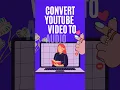 Convert YouTube video to mp3