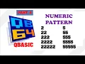 Numeric Pattern Printing in QBasic Part 2 Make Easy