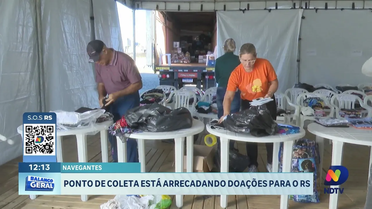 Navegantes Arrecada Doações para Vítimas das Enchentes no RS