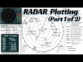 Radar Plotting Part 1 of 2 Determine CPA TCPA BCPA BCR BCT DRM RS with a 6-Minute Rule