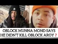 Oblock Munna Mond Says He Didn t Kill His Friend Aroy Inside Oblock Parking Lot After A Fight