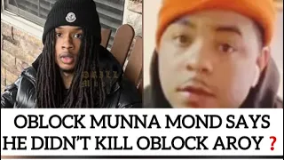 Oblock Munna Mond Says He Didn t Kill His Friend Aroy Inside Oblock Parking Lot After A Fight